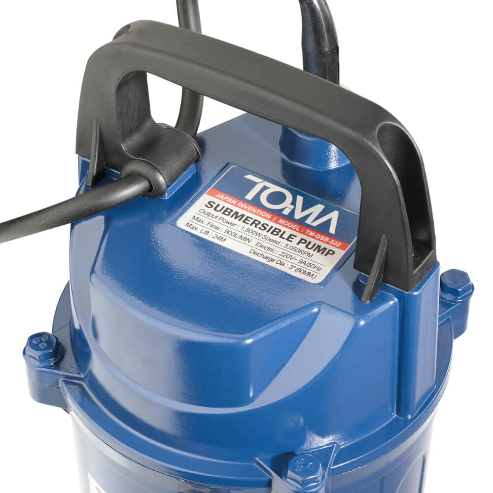 ปั๊มจุ่ม TOMA JAPAN รุ่น TM-DSB-522 ขนาด 3 นิ้ว 2HP 1800W